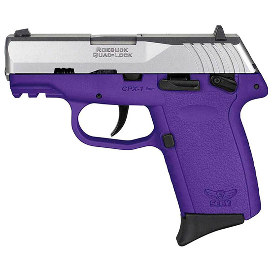 SCCY CPX-1 9MM PURPLE SS 10RD - Pistols